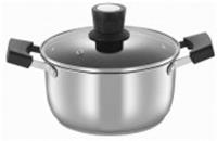 Кастрюля SA-P8020 STANDART 3,0л 20см нерж, Китай, код 35001090075, штрихкод 465779831914