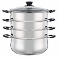 Мантоварка SA-663 3сет 14,5л 24см, КИТАЙ, код 35001090069, штрихкод 465782392100, артикул SA-663