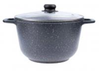 Казан 5,0л Avrora а/п Черный мрамор ст/кр (4) AV-5КЗ-КРСТ, РОССИЯ, код 35001120089, штрихкод 464000773928, артикул 111328