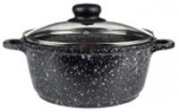 Кастрюля 2,0л Avrora а/п Черный мрамор ст/кр (6) AV-2Л-М, РОССИЯ, код 35001120091, штрихкод 464000773611, артикул 111332