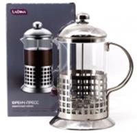 Френч пресс заварочный чайник 350мл 100005/24, Китай, код 35006030184, штрихкод 464015288303