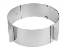 Форма для выпечки круглая раздвижная Mallony TORTA, КИТАЙ, код 35009010076, штрихкод 467026090408, артикул 108344