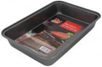 Противень 320х220х55мм с антипригарным покрытием Цвет: серый YL-H80-2, КИТАЙ, код 35009050057, штрихкод 695276278000, артикул YL-H80-2