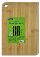 Доска разделочная бамбук 24*34*2см 10015-3/20, КИТАЙ, код 3530500104, штрихкод 464015288792, артикул 10015-3