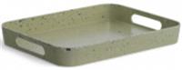 Поднос прямоугольный STONE зеленый 33х26см, Китай, код 3550800062, штрихкод 466013211798, артикул DMT505