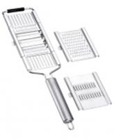 Многофункциональная терка со сменными насадками 3 в 1, 35,5*8,5 см Linea SOLIDO, Китай, код 3561700185, штрихкод 465022905647, артикул 93-AC-SO-03