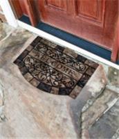 Коврик придверный флок 58х88 см, 6717-11 Линкольн, Китай, код 3260800273, штрихкод 461014962544 