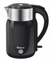 Чайник электрический SAKURA SA-2182BK (1.8) черн д, Китай, код 36602090205, штрихкод 465779831600, артикул SA-2182BK