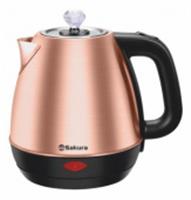 Чайник электрический SAKURA SA-2188CB (1.8) медь/черный, Китай, код 36602090222, штрихкод 465782392034, артикул SA-2188CB
