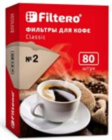 Фильтры для кофе Filtero 2/80W, белые, Нидерланды, код 3660607011, штрихкод 460711005985