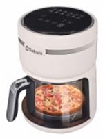 SAKURA Аэрогриль SA-7682W + Диспенсер для сыпучих продуктов 6 секции SA-DS01, Китай, код 3660709132, штрихкод , артикул