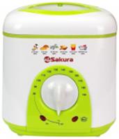 SAKURA фритюрница SA-7654GR 1.0л 950Вт, КИТАЙ, код 36607090011, штрихкод 462708953581, артикул SA-7654GR