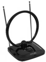 Антенна комнатная Сигнал DVB-T2 и ДМВ+МВ активная SAI-304, усы 1м, кабель 3м, Китай, код 3680100002, штрихкод 461015132181, артикул 23381