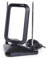 Антенна комнатная Сигнал SAI-631 активная DVB-T2+ДМВ, кабель 3м, Китай, код 3680100000, штрихкод 461015132382, артикул 17852