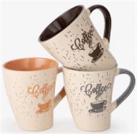 Кружка керамическая 270 ml арт 26019/36/12, КИТАЙ, код 4010200663, штрихкод 464025001057, артикул 26019