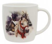 Кружка Белая лошадь 380мл Материал: фарфор ZPX281-16, Китай, код 4020400381, штрихкод 694438102030