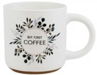 Кружка Но сначала кофе 430мл Материал: фарфор 13578-2, КИТАЙ, код 4020400378, штрихкод 694537271796, артикул 13578-2