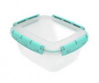 Контейнер герметичный 2,5л (ланч-бокс) (234×194×106мм) АП 704, РОССИЯ, код 4050605216, штрихкод 461274759456, артикул АП 704