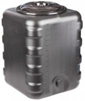 Бак для душа 150л квадратный (черный), РОССИЯ, код 4052300606, штрихкод 462712272967, артикул М6463