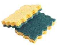 ATTRIBUTE Губка NATURAL целлюлозная 2шт ACP008, КИТАЙ, код 4090500549, штрихкод 466013213344, артикул ACP008