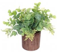 Цветок искусственный в горшке 