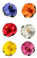 Роза декоративная для пруда INBLOOM, ПВХ, 10см, 6 цветов 171-001, Китай, код 41803030005, штрихкод 460329928901, артикул 171-001