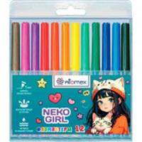 Фломастеры 12 цветов ATTOMEX 