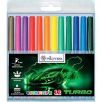 Фломастеры 12 цветов ATTOMEX 