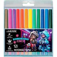Фломастеры 12 цветов deVENTE 