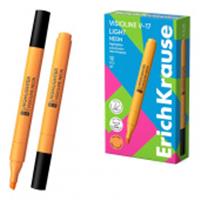 МАРКЕР ТЕКСТ. ERICHKRAUSE VISIOLINE V-17 LIGHT NEON, ОРАНЖЕВЫЙ /12/144/1728, Россия, код 56004100073, штрихкод 404148563559, артикул 63559