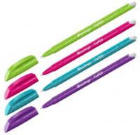 Ручка гелевая стираемая Berlingo Fixxer синяя, 0,5мм, корпус ассорти CGp_50217, Китай, код 56006020014, штрихкод 426241651522, артикул 371285