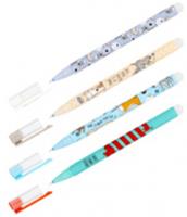 Ручка гелевая стираемая Meshu Best friend синяя, 0,5мм, корпус ассорти, софт-тач MS_54155, Китай, код 56006030011, штрихкод 468021145214, артикул 343475