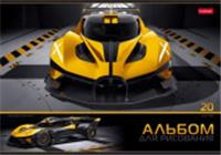 Альбом для рисования 20А4В 20л А4ф на скобе -Автотюнинг-, Россия, код 56013020287, штрихкод 460678248673, артикул 079712