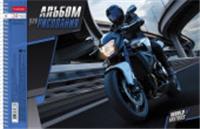 АЛЬБОМ для рисования 24л А4ф перфорация на отрыв на спирали 5 дизайновв блоке серия -World of m, РОССИЯ, код 56013020194, штрихкод 460678234868, артикул 24А4Всп