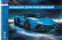 Альбом для рисования 40А4вмВсп 40л А4ф перф.на отр. на спирали 4 диз. выб лак -Автопанорама-, Россия, код 56013040314, штрихкод 460678244558, артикул 074804