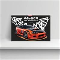 Альбом для рисования 40л скр А4 15358-EAC Тачки 25 (гофр30_(3*10)), Россия, код 56013040307, штрихкод 460300873763, артикул 15358