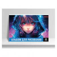Альбом для рисования 40л скр А4 15383-EAC полн УФ лак микротекстура Геймерша (гофр30_(3*10)), Россия, код 56013040310, штрихкод 460300873788, артикул 15383