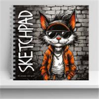 Скетчпад Альбом для рисования 40л Wсп 195*195 15128-EAC софт-тач лак текстура 120г Крутой котэ Sev, Россия, код 56013070000, штрихкод 460300873739, артикул 15128