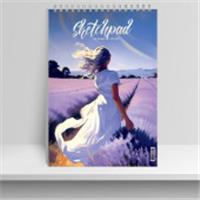 Скетчпад Альбом для рисования 40л Wсп А4 15119-EAC софт-тач лак текстура 120г Прогулка Sev (гофр16_(4*4)), Россия, код 56013070007, штрихкод 460300873730, артикул 15119