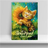 Скетчпад Альбом для рисования 40л Wсп А4 15121-EAC софт-тач лак текстура 120г Улыбашка Sev, Россия, код 56013070005, штрихкод 460300873732, артикул 15121