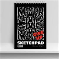 Скетчпад Альбом для рисования 40л Wсп А5 15134-EAC обл картон софт-тач лак текстура 120г Не сдавайся! Sev, Россия, код 56013070008, штрихкод 460300873745, артикул 15134