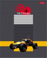 12Т5В1 Тетрадь 12л А5ф клетка 60-65г/кв.м на ск 5 диз.в блоке скругл.углы -Багги-, Россия, код 56028040274, штрихкод 460678259197, артикул