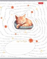 24Т5В1 Тетрадь 24л А5ф клетка 60-65г/кв.м на ск 5 диз.в блоке скругл.углы -Пушистые сны-, Россия, код 56028080221, штрихкод 460678259209, артикул