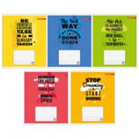 Тетрадь 24л скр А5 кл карт JW62/5-EAC ВД лак Мотивация (гофр120_(6*20)), Россия, код 56028080222, штрихкод 460300870223, артикул JW62/5