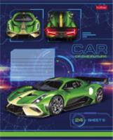 24Т5В2 Тетрадь 24л А5ф ЛИНИЯ на ск 5 диз.в блоке скругл.углы -Car Design-, Россия, код 56028090132, штрихкод 460678238838, артикул