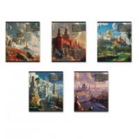 63298 ТЕТРАДЬ 48 Л, А5, КЛ. ERICHKRAUSE RUSSIAN GALAXY, МАТ. ЛАМ. ВЫБ. УФ-ЛАК, MIX-PACK /5/100/, Россия, код 56028101234, штрихкод 460192163298, артикул 63298