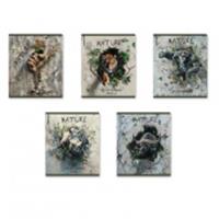 63302 ТЕТРАДЬ 48 Л, А5, КЛ. ERICHKRAUSE NATURE POWER, ТВИН-ЛАК, MIX-PACK /5/100/, Россия, код 56028101232, штрихкод 460192163302, артикул 63302