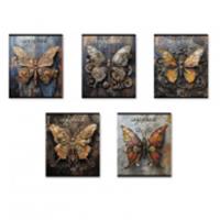 63324 ТЕТРАДЬ 48 Л, А5, КЛ. ERICHKRAUSE IRON WINGS, МЕТАЛЛ. ЛАМ. ТВИН ЛАК, MIX-PACK /5/100/, Россия, код 56028101229, штрихкод 460192163324, артикул 63324