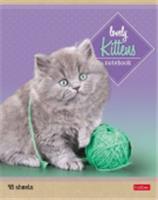 48Т5В2 Тетрадь 48л А5ф ЛИНИЯ на ск 5 диз.в блоке скругл.углы -Котята-, Россия, код 56028110073, штрихкод 460678224240, артикул