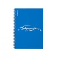 61964 ТЕТРАДЬ 80 Л, А5, КЛ. ERICHKRAUSE MIRAGE, СИНИЙ, ПЛАСТ. ОБЛ. НА СПИРАЛИ /4/48/, Россия, код 56028130017, штрихкод 460192161964, артикул 61964